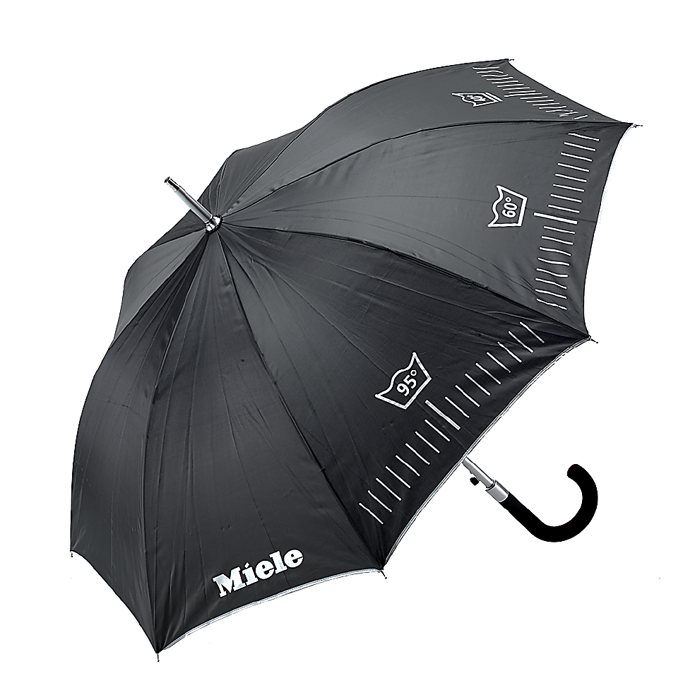 Regenschirm mit dem Logo von Miele