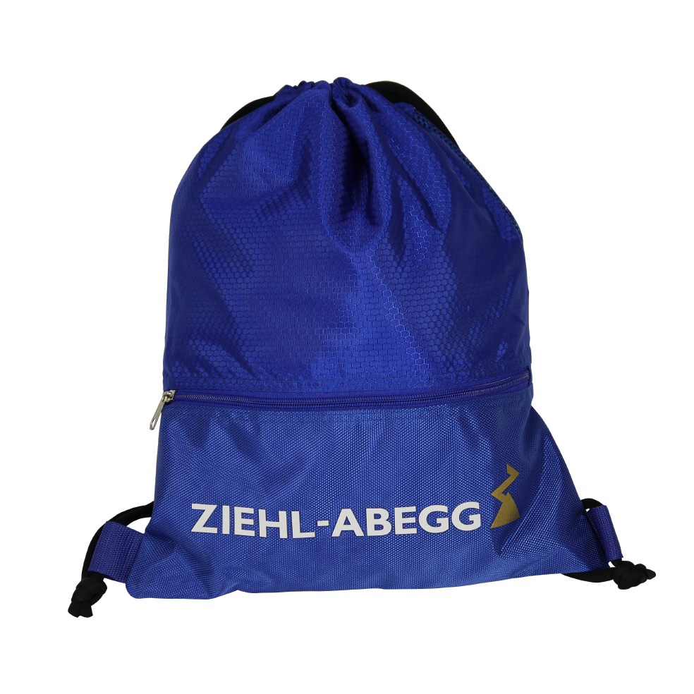 Sportrucksack mit dem Logo von Ziehl-ABEGG