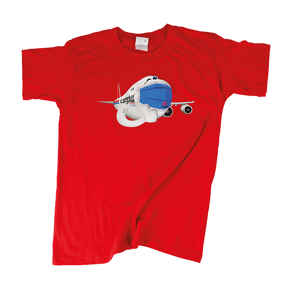 T-Shirt mit dem Logo von cargolux