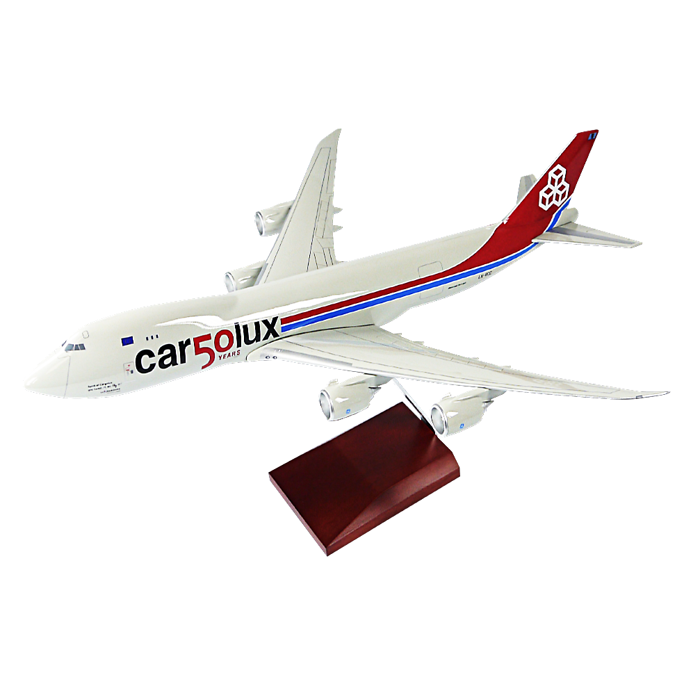 Flugzeugmodell mit dem Logo von cargolux