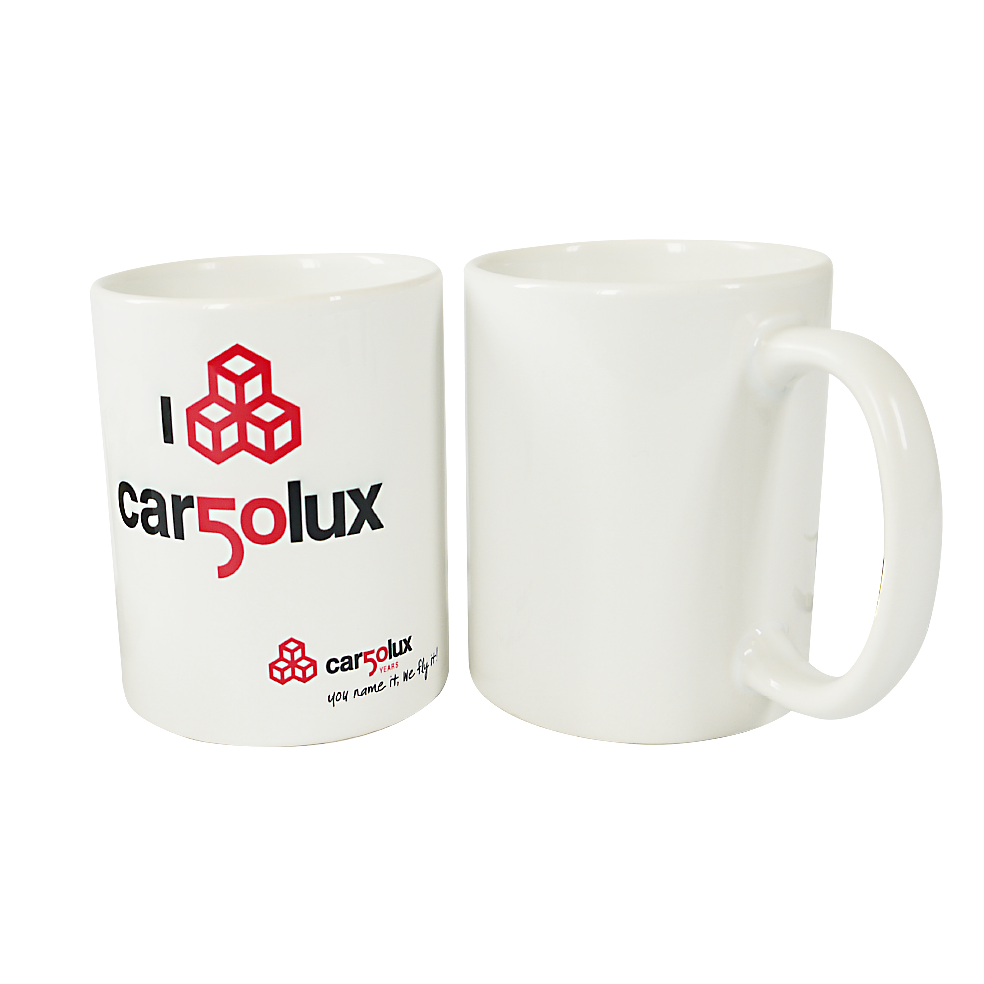 Tasse mit dem Logo von cargolux