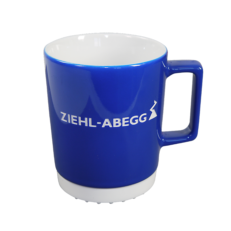 Tasse mit dem Logo von Ziehl-ABEGG