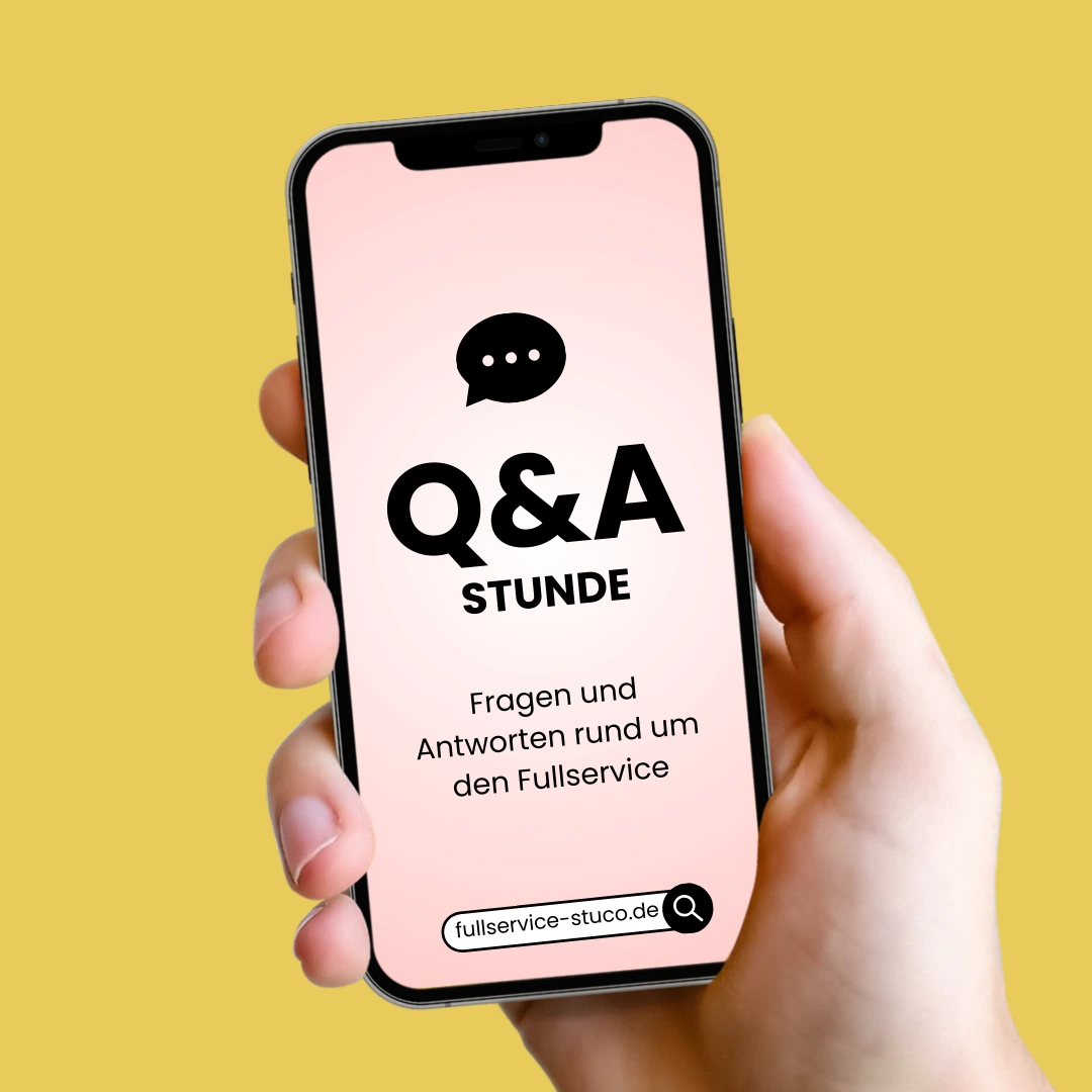 Bild für das Q&A Rund um den Fullservice