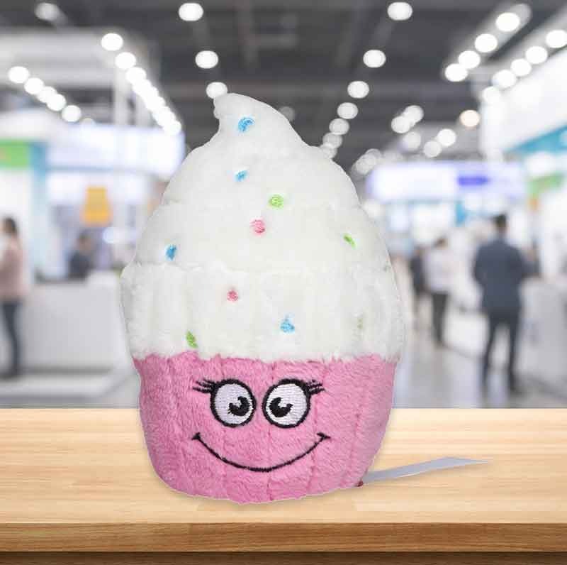 Werbeartikel für Messen. MiniFeet Schmoozies® Cupcake