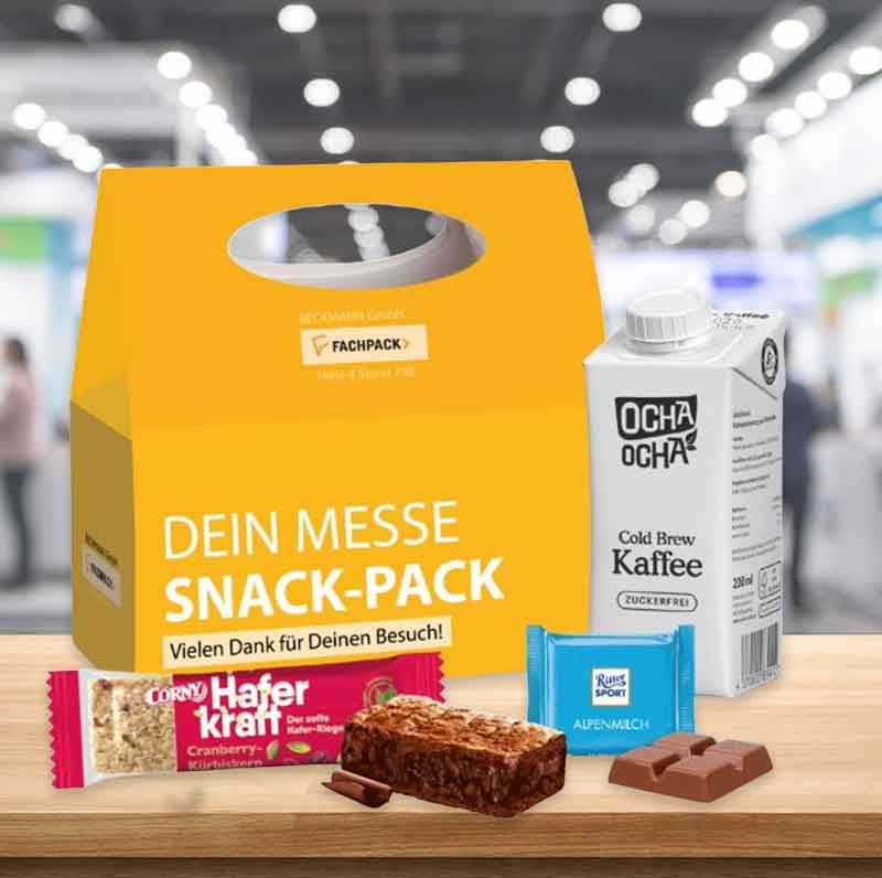Werbeartikel für Messen Snackbox