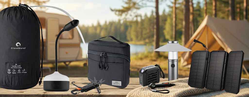 Outdoor Werbeartikel Collage