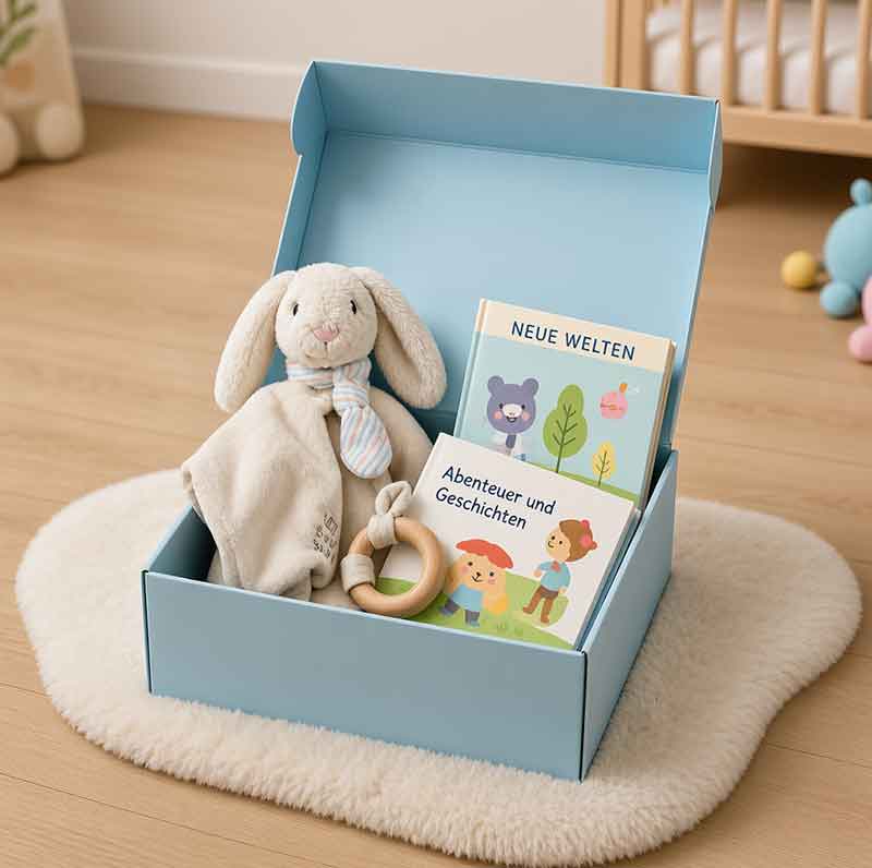 Werbeartikelbox Geburtenbox