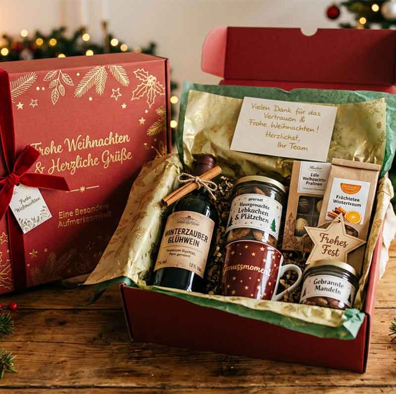 Werbeartikelbox Weihnachtsbox