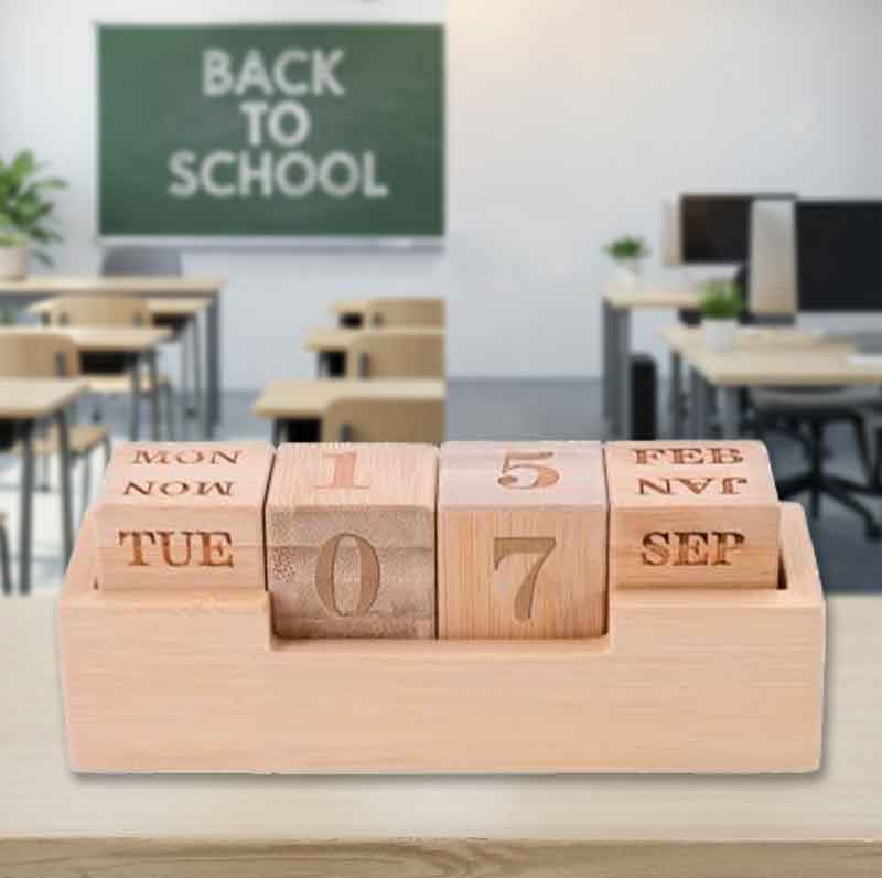 Werbeartikel fürs Büro Ewiger Tischkalender
