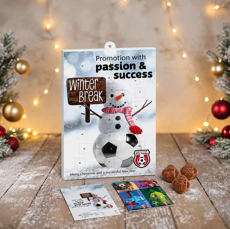 Adventskalender als Werbeartikel Werbeeinleger-Adventskalender-INDIVIDUELL