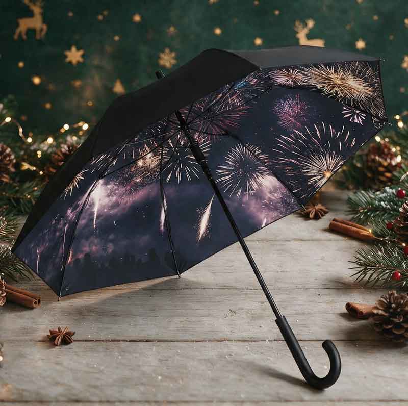 Weihnachten Werbeartikel Regenschirm