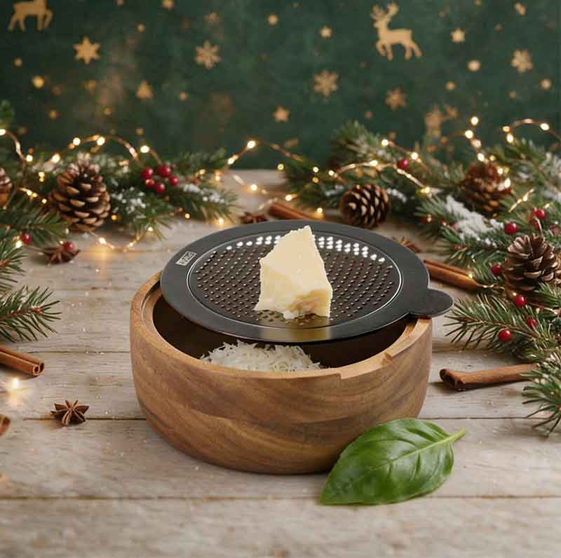 Weihnachten Werbeartikel Käsereibe