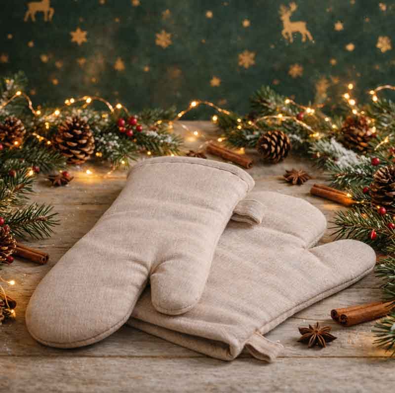 Weihnachten Werbeartikel Ofenhandschuhe