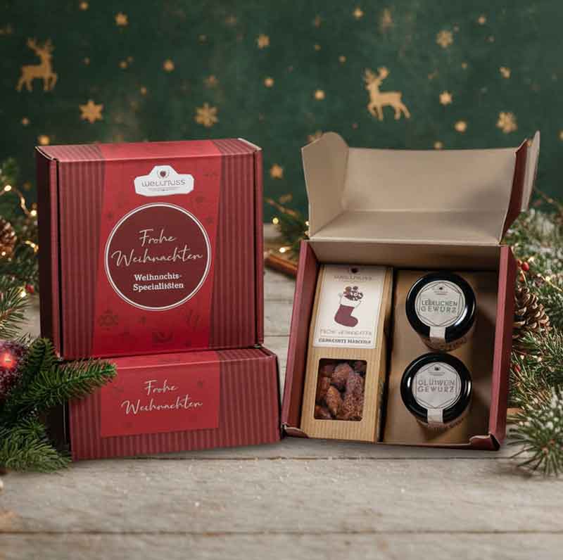 Weihnachten Werbeartikel Wellnuss-Nuss-Mix