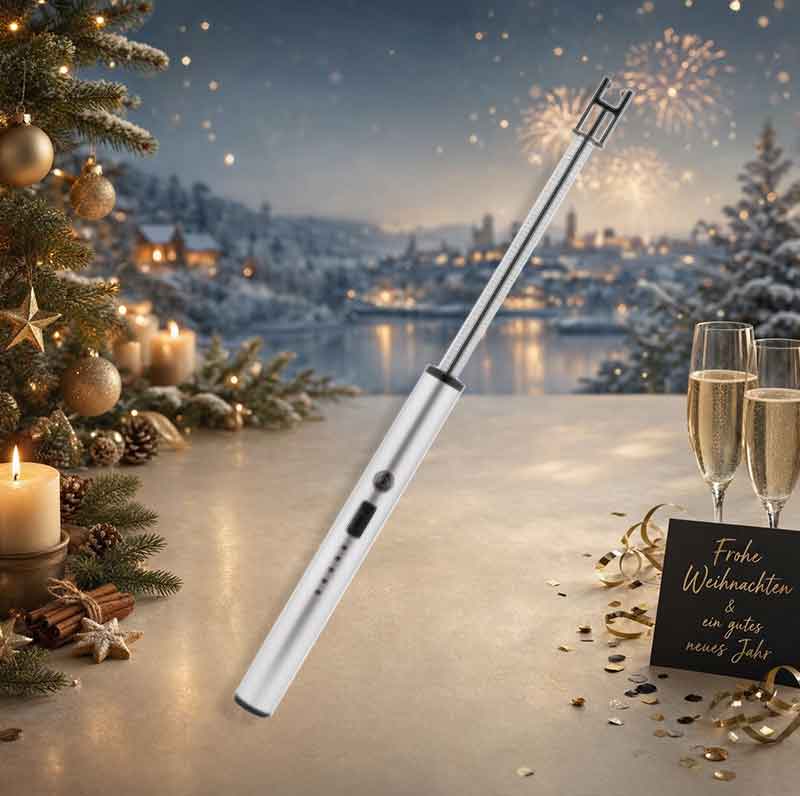 Werbeartikel für Weihnachten und Silvester - Lichtbogenfeuerzeug